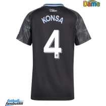 Aston Villa Ezri Konsa #4 Bortedrakt Dame 2025-26 Kortermet